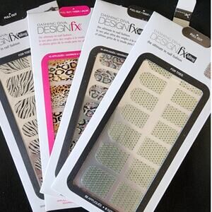 Dashing Diva Design FX Nail Appliques 4 pack the ultimate in nail fashion
